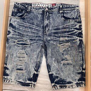 Switch Remarkable Premium Denim Men's Shorts Size 42